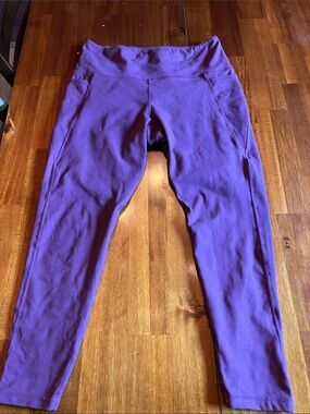 Danskin Purple High-Waist Active Leggings
